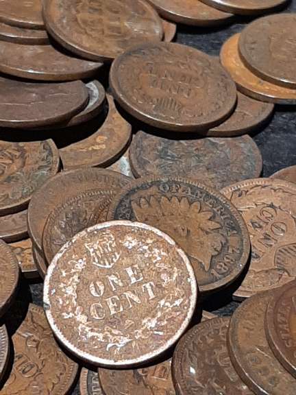 90 Indian Cents