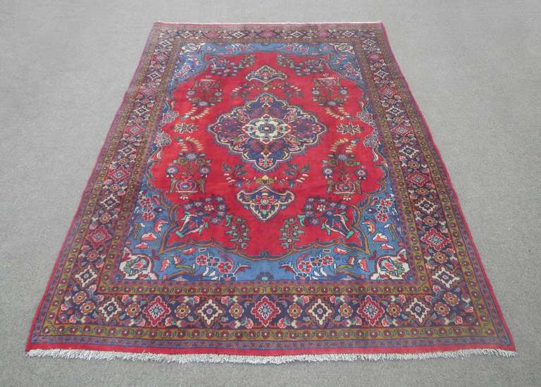 Semi Antique Persian Lilian  6.6x9.8