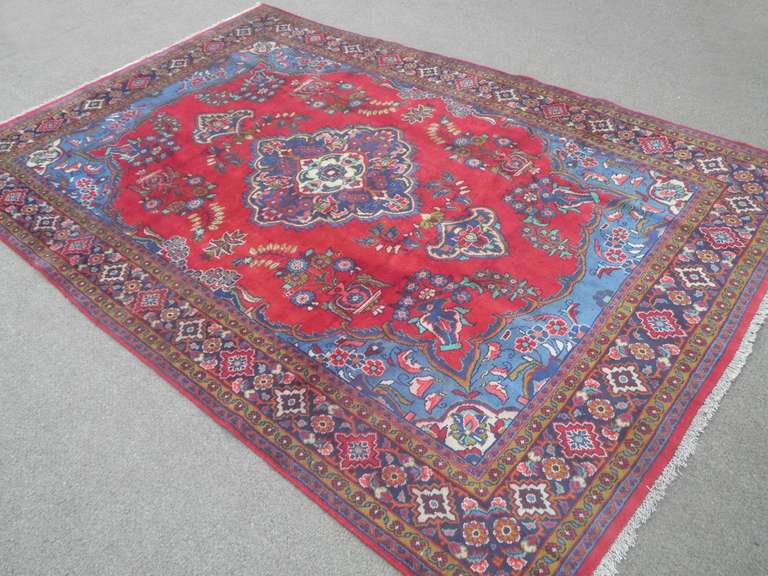 Semi Antique Persian Lilian  6.6x9.8