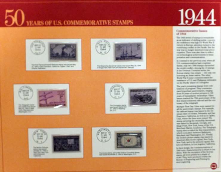 American Commemorative Postal Stamps