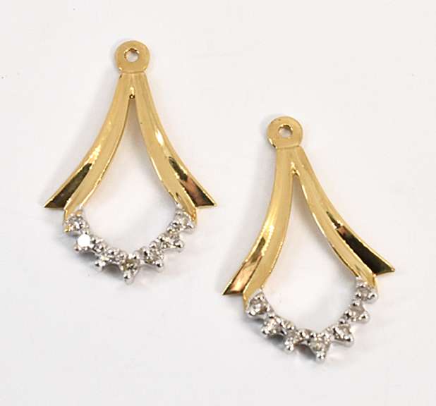 Tasteful Diamond Earring Enhancers
