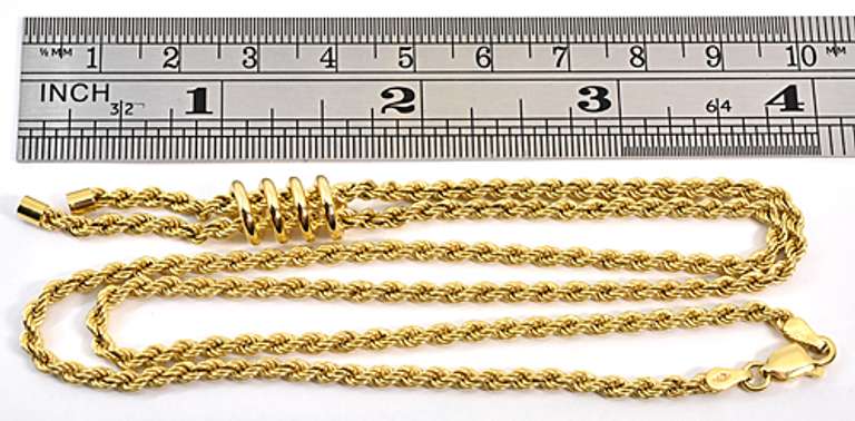 Stylish Rope Necklace with Tassle