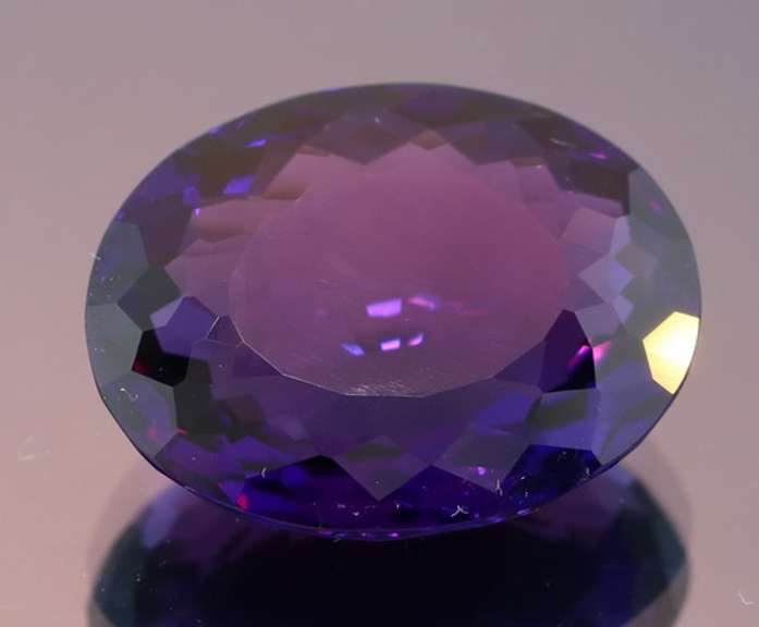 Top quality 27.48ct Hydrothermal Amethyst