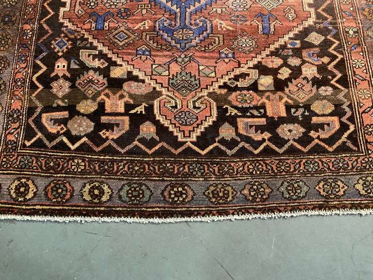 STUNNING PERSIAN VINTAGE RUG 4'.9"X7'.1"