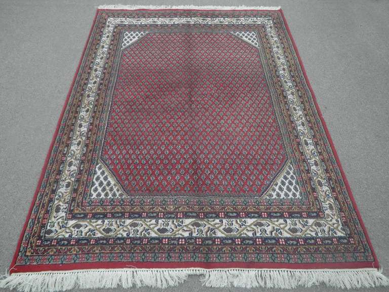 Indo Sarouk Mir Design 5.6x7.9