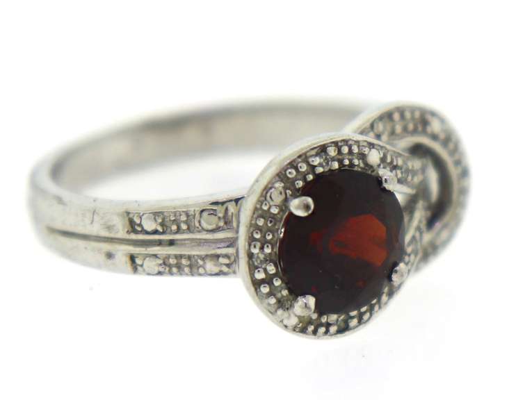 Sterling Silver Gemstone Ring