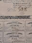 Nov 11 1862 $1000 Confederate States Bond