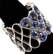 Sterling Silver Tanzanite Ring