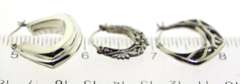 Sterling Silver Lot of 3 Hoop Earrings