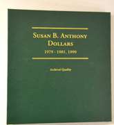 Littleton Susan B Anthony Dollars Complete Set 1979-1981, 1999