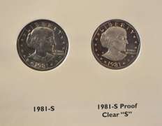 Littleton Susan B Anthony Dollars Complete Set 1979-1981, 1999