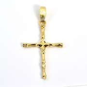 Flashy Bamboo Gold Cross