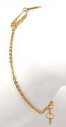 Pretty 18kt Zoughaib Open Teardrop Bracelet