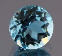 High fire! 3.77ct vivid blue Topaz solitaire