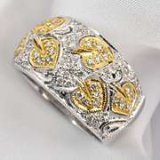 Stunningly Detailed Diamond Dome Ring