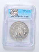 PRGenuine 1896 Morgan Silver Dollar - Slabbed ICG