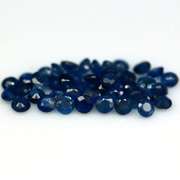 Heated! 6.52ct Royal blue Sapphire set from Madagascar
