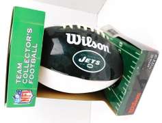 Jets Football Team Collector's Wilson Football in Box