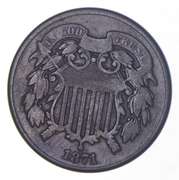 1871 Two-Cent Piece