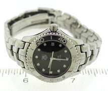 Tag Heuer Link w Black Diamond Dial Watch