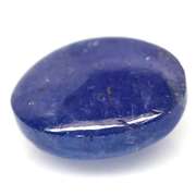 Substantial 6.50 carat blue violet Tanzanite cabochon