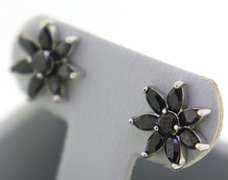 Sterling Silver Opal And Pink Saphires Ring