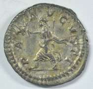 Near Mint Elagabalus Roman Silver Denarius, 218-222 AD