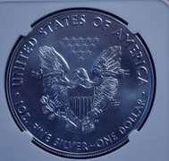 2019 NGC ER MS69 Silver Eagle