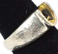 Sterling Silver Lemon Quartz Ring