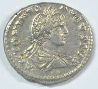 Great Roman Silver Denarius of Caracalla, 198-217 AD