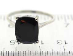 Sterling Silver Opal And Pink Saphires Ring