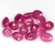 Fantastic 6.30ct HEATED ONLY Burmese Ruby set