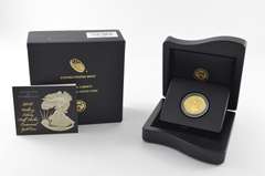 2016-W Walking Liberty Half Dollar Centennial .999 Fine Gold Coin Box