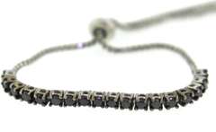 Black Onyx Box Chain Bracelet