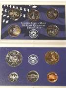 Lot Of 13 US Proof Sets
