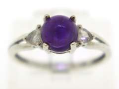 Sterling Silver Opal And Pink Saphires Ring