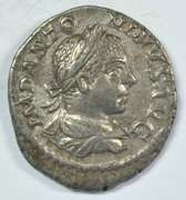 Real nice Elagabalus Roman Silver Denarius, 218-222 AD