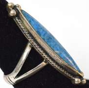 Vintage Sterling Silver Turquoise Ring