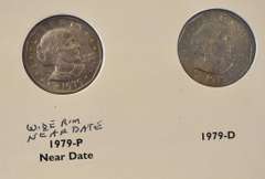 Littleton Susan B Anthony Dollars Complete Set 1979-1981, 1999