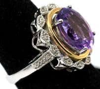 Sterling Silver Amethyst Ring