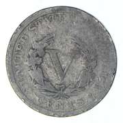 1886 Liberty V Nickel - Circulated