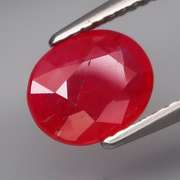 Fantastic 2.17ct top Imperial red Songean Sapphire