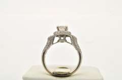 14k gold ladies diamond engagement ring 1.50 carats