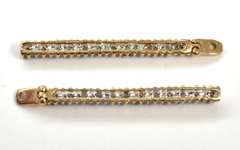 Straight :ine Diamond Earring Enhancers