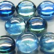 Glistening 4.45ct heated only Sapphire cabochon set