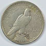 Real sharp 1921 Peace Silver Dollar. Key date