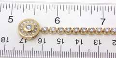 Dazzling Diamond Bracelet w Circle Clap