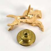 Neat Racehorse and Jockey Tie Tack