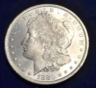 1880 UNC Morgan Dollar