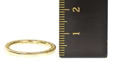 14K Yellow Gold Hearts of Pandora Designer Stackable Band Ring